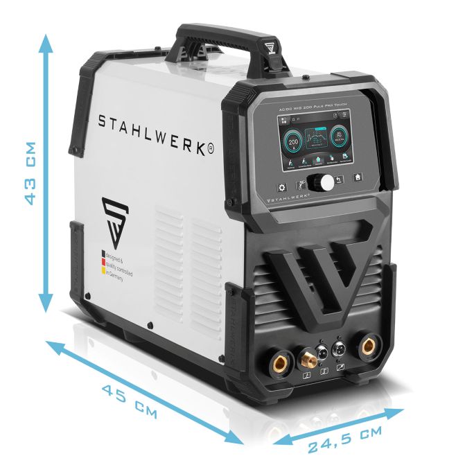 Svářečka STAHLWERK AC/DC TIG 200 Pulse Pro Touch